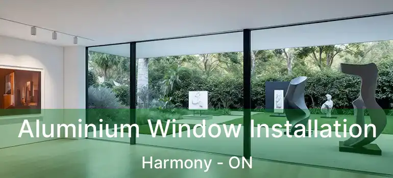  Aluminium Window Installation Harmony - ON
