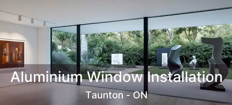 Aluminium Window Installation Taunton - ON