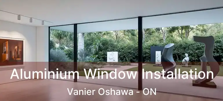 Aluminium Window Installation Vanier Oshawa - ON
