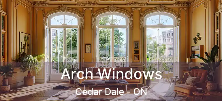  Arch Windows Cedar Dale - ON