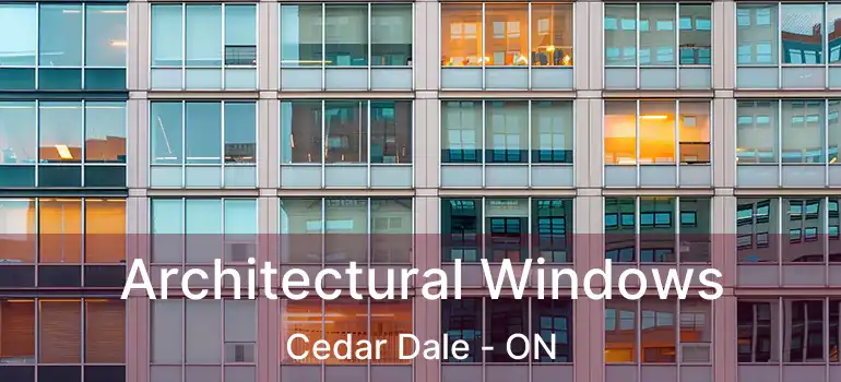 Architectural Windows Cedar Dale - ON