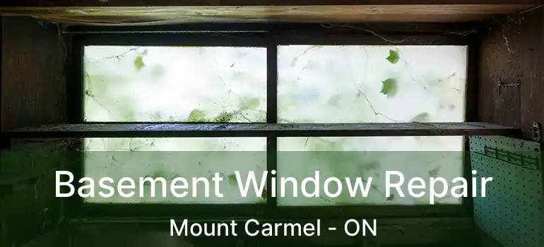  Basement Window Repair Mount Carmel - ON