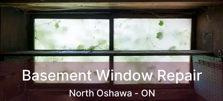 Basement Window Repair North Oshawa - ON