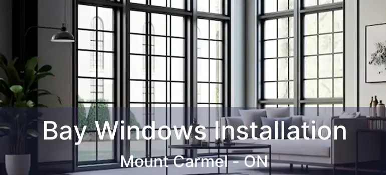 Bay Windows Installation Mount Carmel - ON