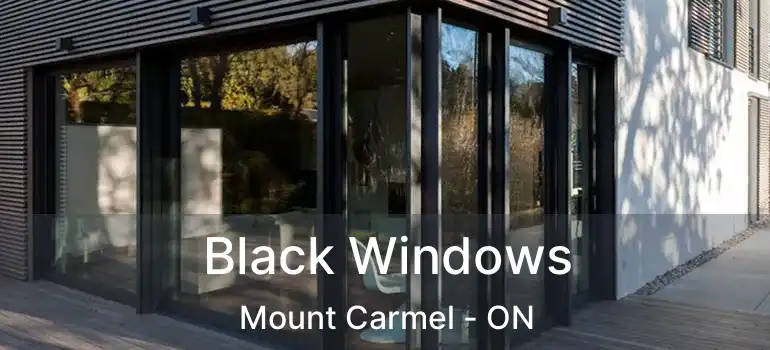  Black Windows Mount Carmel - ON
