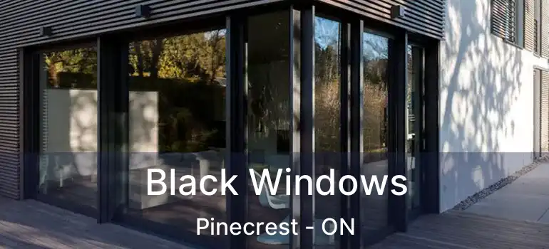  Black Windows Pinecrest - ON