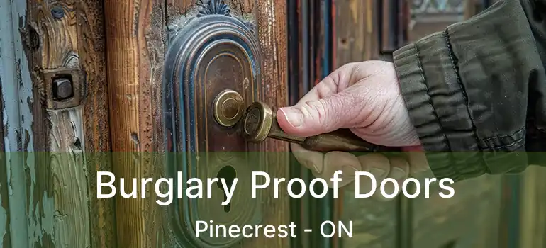 Burglary Proof Doors Pinecrest - ON