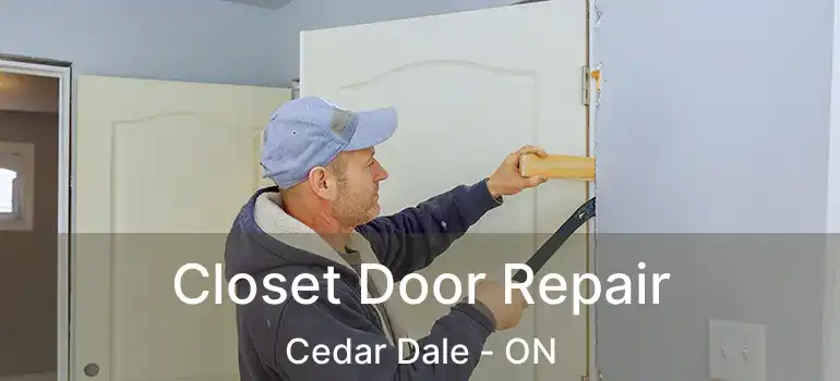 Closet Door Repair Cedar Dale - ON