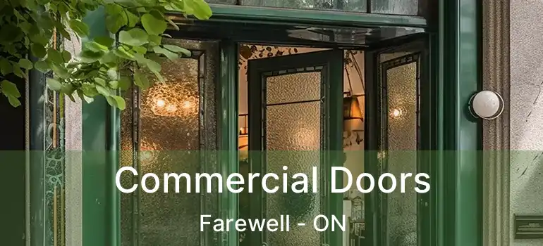Commercial Doors Farewell - ON