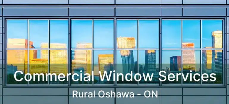  Commercial Window Services Rural Oshawa - ON
