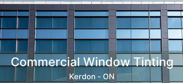  Commercial Window Tinting Kerdon - ON