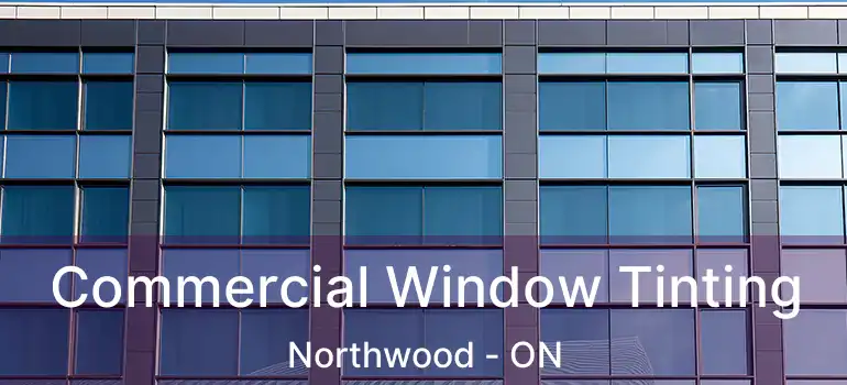  Commercial Window Tinting Northwood - ON