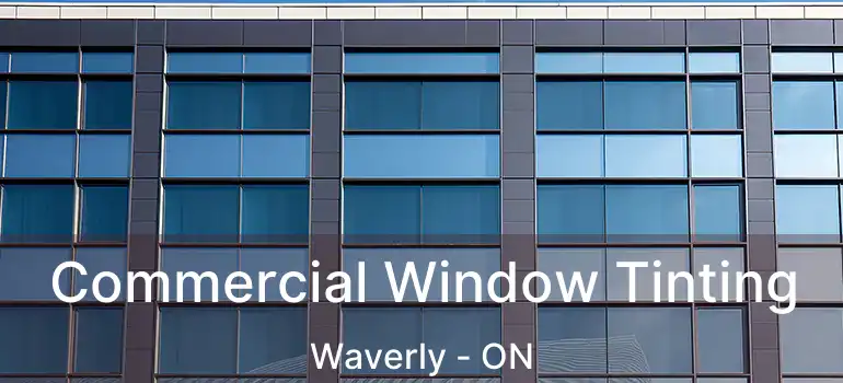 Commercial Window Tinting Waverly - ON