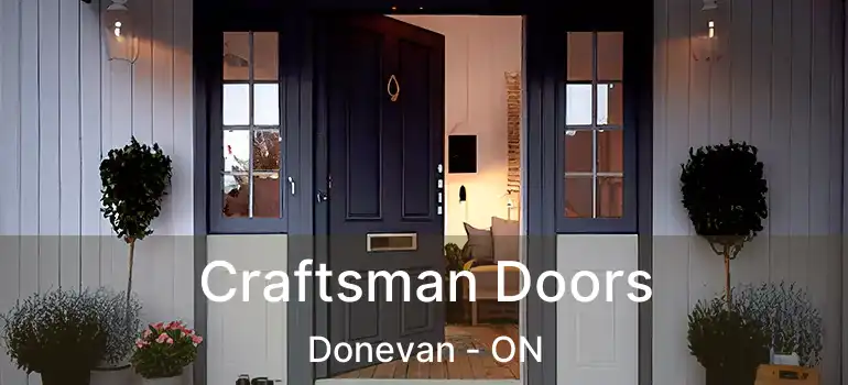 Craftsman Doors Donevan - ON