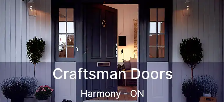 Craftsman Doors Harmony - ON