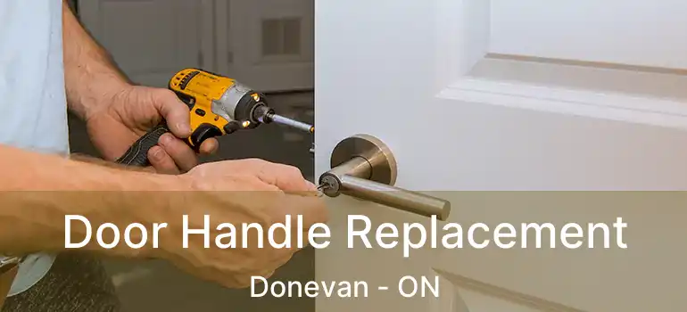  Door Handle Replacement Donevan - ON