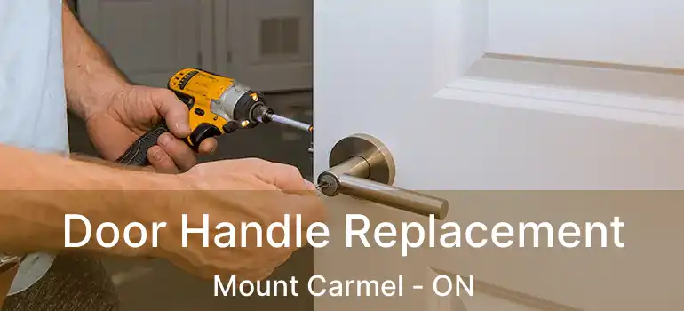 Door Handle Replacement Mount Carmel - ON