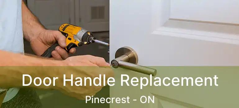 Door Handle Replacement Pinecrest - ON
