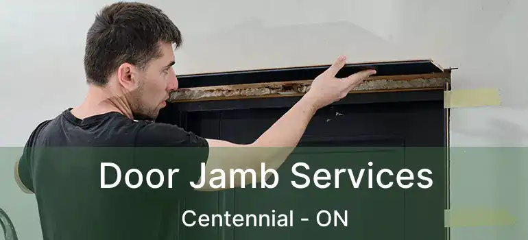  Door Jamb Services Centennial - ON