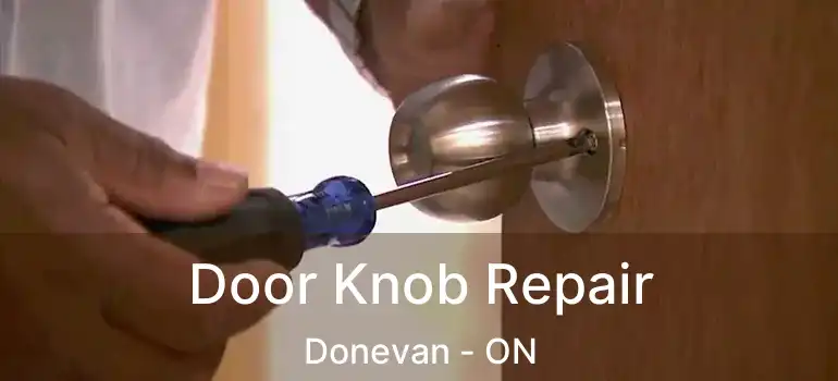 Door Knob Repair Donevan - ON