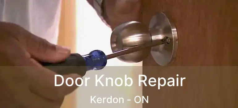Door Knob Repair Kerdon - ON