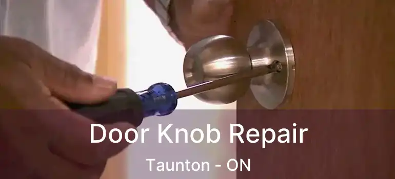  Door Knob Repair Taunton - ON