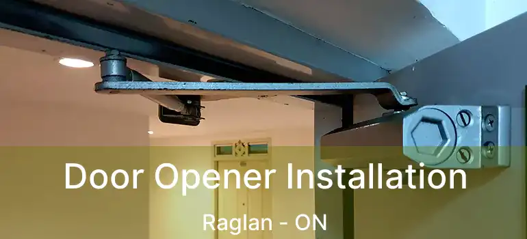  Door Opener Installation Raglan - ON