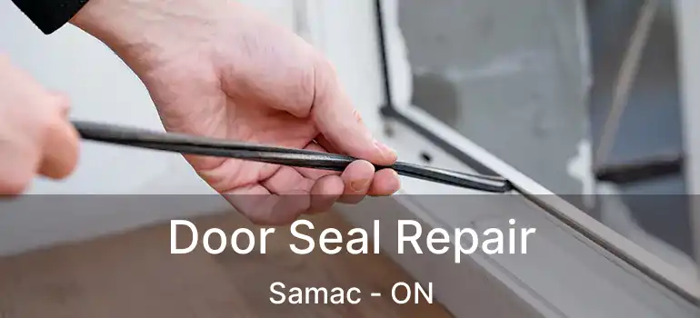  Door Seal Repair Samac - ON