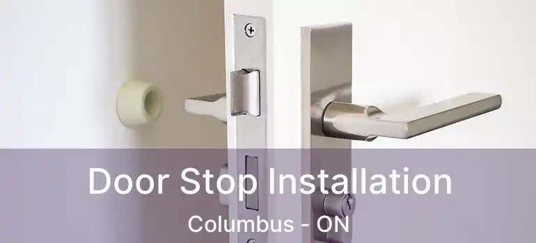  Door Stop Installation Columbus - ON