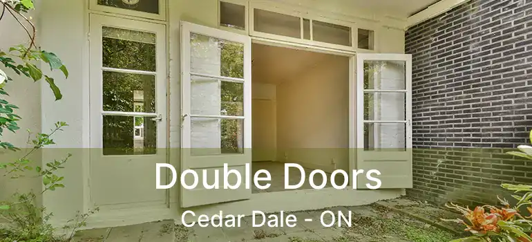  Double Doors Cedar Dale - ON