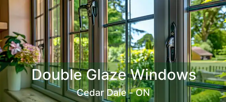  Double Glaze Windows Cedar Dale - ON