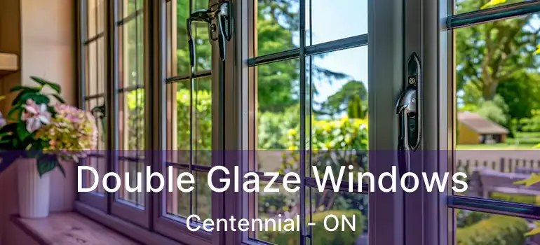  Double Glaze Windows Centennial - ON