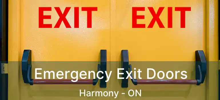 Emergency Exit Doors Harmony - ON