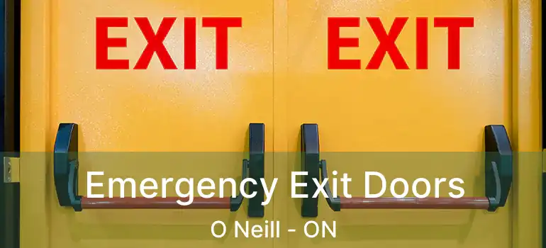 Emergency Exit Doors O Neill - ON