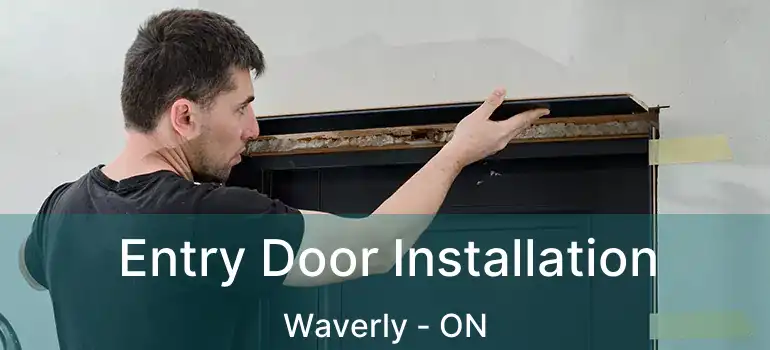  Entry Door Installation Waverly - ON