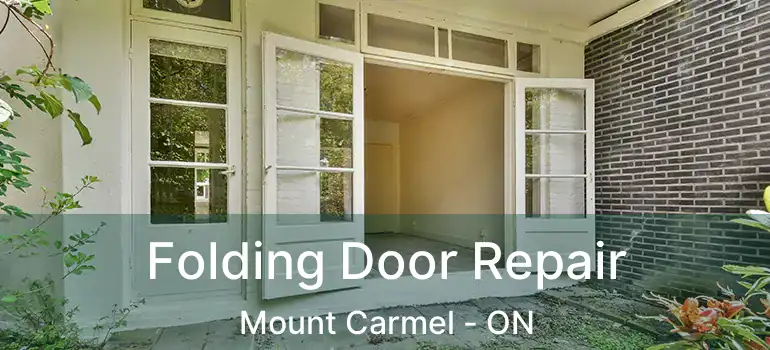 Folding Door Repair Mount Carmel - ON