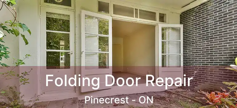Folding Door Repair Pinecrest - ON