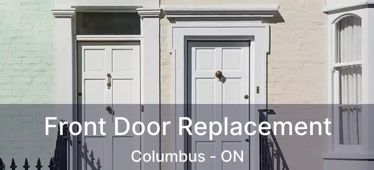  Front Door Replacement Columbus - ON