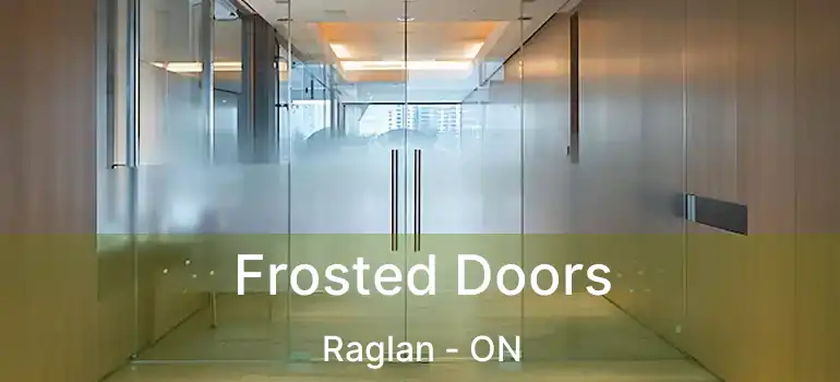  Frosted Doors Raglan - ON