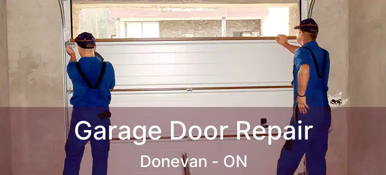  Garage Door Repair Donevan - ON
