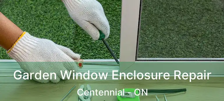 Garden Window Enclosure Repair Centennial - ON
