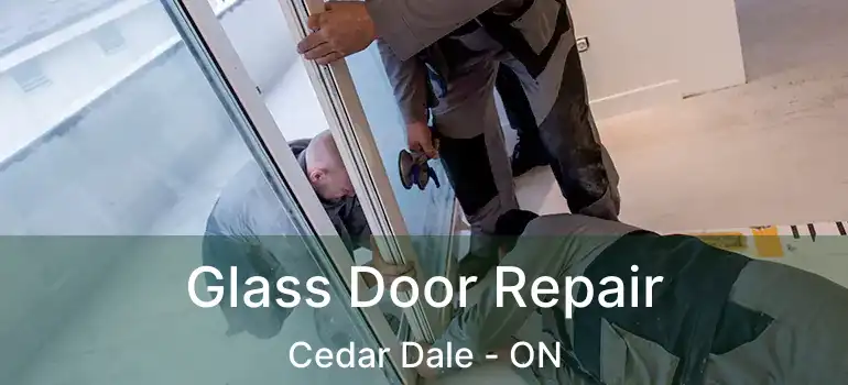  Glass Door Repair Cedar Dale - ON