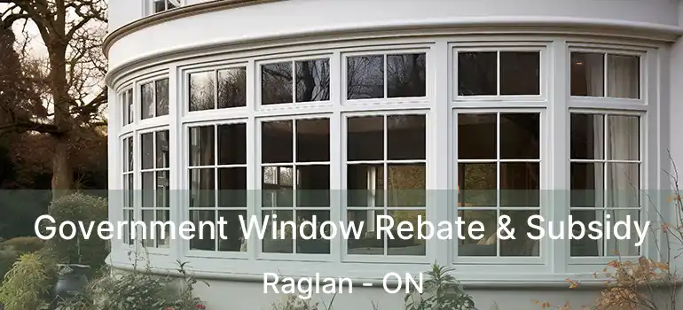 Government Window Rebate & Subsidy Raglan - ON