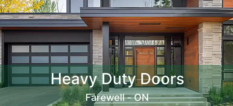 Heavy Duty Doors Farewell - ON