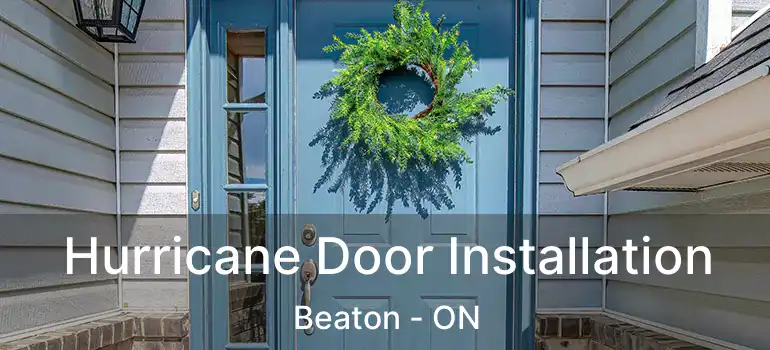  Hurricane Door Installation Beaton - ON