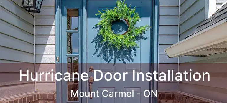 Hurricane Door Installation Mount Carmel - ON