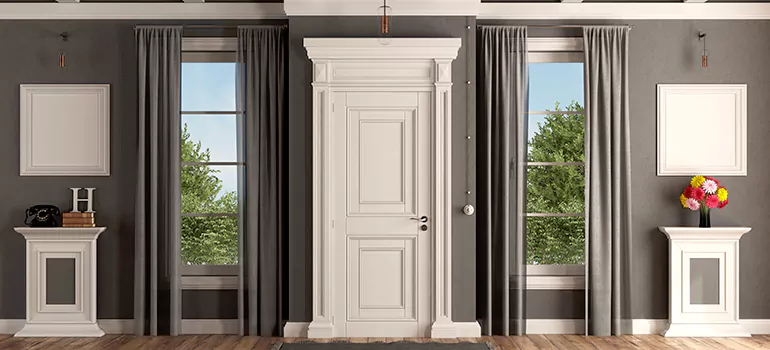 Removable Center Door Mullion in Stevenson Oshawa, Ontario