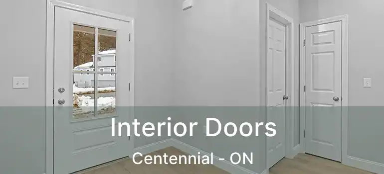  Interior Doors Centennial - ON