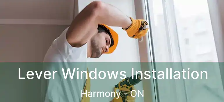  Lever Windows Installation Harmony - ON