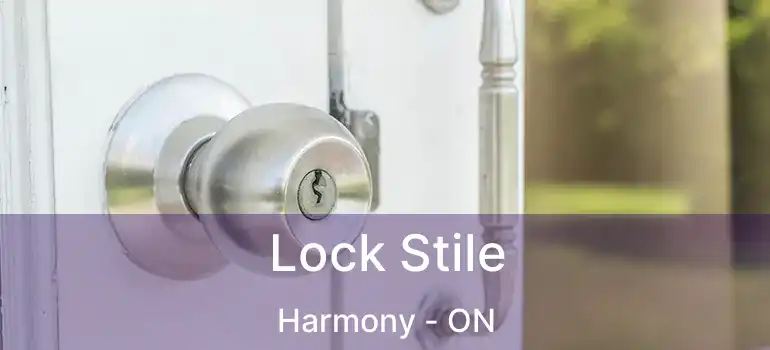 Lock Stile Harmony - ON